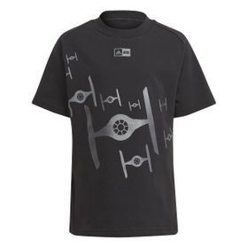 Adidas IM9519 Siyah X Star Wars ZNE T Günlük Çocuk T-shirt