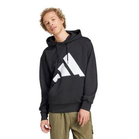 Adidas IN6159 Big Logo Fleece Siyah Günlük Stil Erkek Sweatshirt
