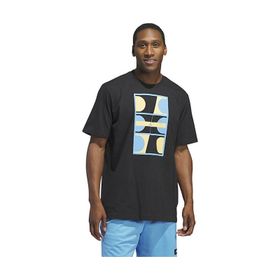 Adidas IN6371 Siyah Erkek Günlük T-shirt
