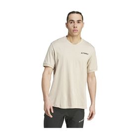 Adidas IN6504 Krem XPL Logo TEE Antrenman Erkek T-Shirt