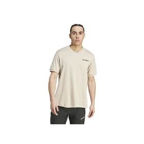 Adidas IN6504 Krem XPL Logo TEE Antrenman Erkek T-Shirt
