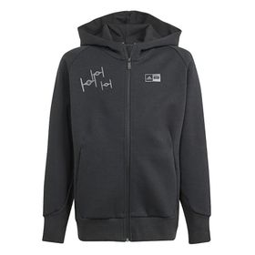Adidas IN7289 J SW ZNE FZ HD Siyah Unisex Çocuk Ceket