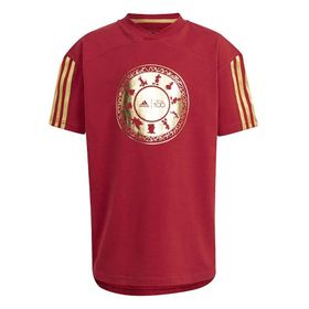 Adidas IN7306 Kırmızı LK DY 100 T Günlük Çocuk T-shirt