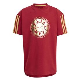 Adidas IN7306 Kırmızı LK DY 100 T Günlük Çocuk T-shirt