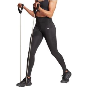 Adidas IQ2688 OPT ST HR 1/1 L Black Kadın Tayt