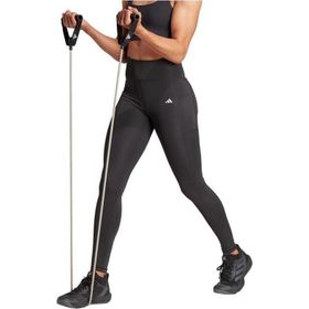 Adidas IQ2688 OPT ST HR 1/1 L Black Kadın Tayt