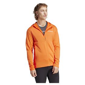 Adidas IQ3720 Terrex XPerior Light Fleece Turuncu Erkek Outdoor Ceketi