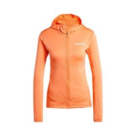 Adidas IQ3729 Turuncu W Terrex XPerior Light Fleece Outdoor Kadın Ceket