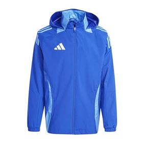Adidas IR7561 Mavi Tiro24 C AWJKT Futbol Antrenman Erkek Ceket