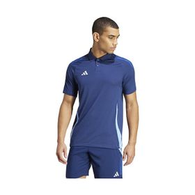 Adidas IR7564 Lacivert Tiro24 C Polo Futbol Antrenman Erkek T-shirt