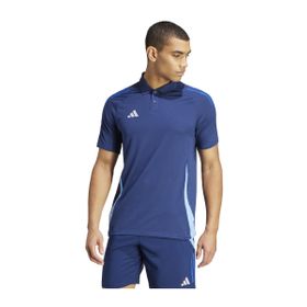 Adidas IR7564 Lacivert Tiro24 C Polo Futbol Antrenman Erkek T-shirt