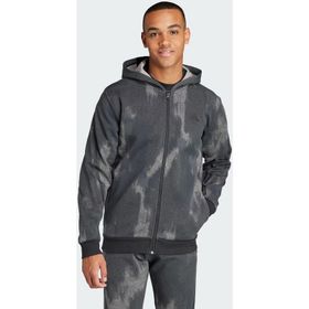 Adidas IR9205 Gri M Fi 3S FZ Erkek Günlük Ceket