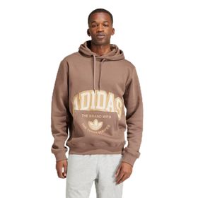 Adidas IS0237 Kahverengi Vrct Hoodie Erkek Günlük Sweatshirt