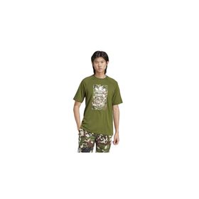 Adidas IS0248 Camo Tongue Tee Günlük Yeşil Erkek T-shirt