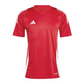 Adidas IS1016 Tiro24 Jsy Kırmızı Futbol Antrenman Erkek T-shirt