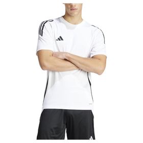 Adidas IS1019 Tiro24 Jsy Beyaz Futbol Antrenman Erkek T-shirt