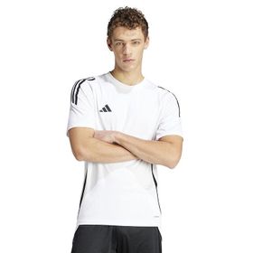 Adidas IS1019 Tiro24 Jsy Beyaz Futbol Antrenman Erkek T-shirt