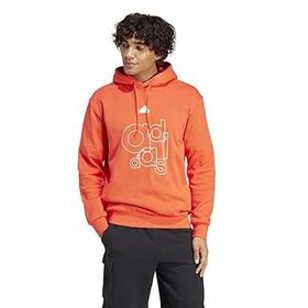 Adidas IS1991 Turuncu Erkek Günlük Sweatshirt