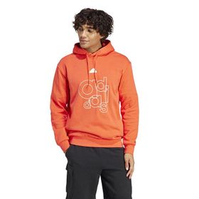 Adidas IS1991 Turuncu Erkek Günlük Sweatshirt