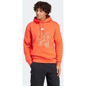 Adidas IS1991 Turuncu Erkek Günlük Sweatshirt