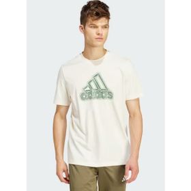 Adidas IS2873 M Growth Bost Ekru Erkek T-shirt