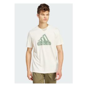 Adidas IS2873 M Growth Bost Ekru Erkek T-shirt