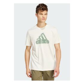 Adidas IS2873 M Growth Bost Ekru Erkek T-shirt