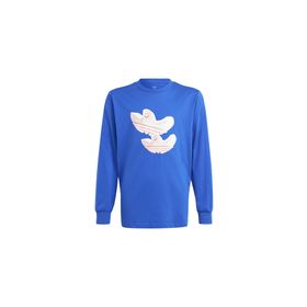 Adidas IS3229 Mavi Longsleeve Günlük Çocuk Sweatshirt