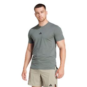 Adidas IS3809 Gri Designed For Training Erkek T-shirt