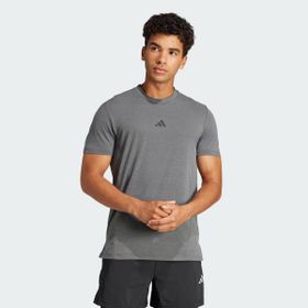 Adidas IS3809 Gri Designed For Training Erkek T-shirt