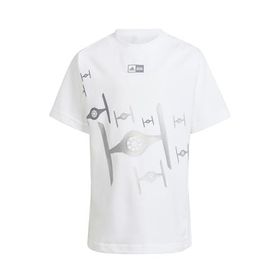 Adidas IS4556 Beyaz X Star Wars ZNE T Günlük Çocuk T-shirt