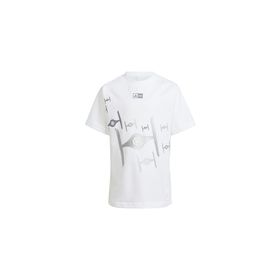 Adidas IS4556 Beyaz X Star Wars ZNE T Günlük Çocuk T-shirt
