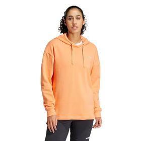 Adidas IS7227 Turuncu W Terrex Logo Hoody Kadın Outdoor Sweatshirt