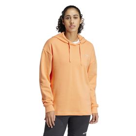 Adidas IS7227 Turuncu W Terrex Logo Hoody Kadın Outdoor Sweatshirt