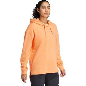 Adidas IS7227 Turuncu W Terrex Logo Hoody Kadın Outdoor Sweatshirt