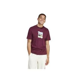 Adidas IS9045 M All Day I Tee Kırmızı Günlük Erkek T-shirt