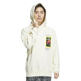 Adidas IS9523 Natgeo GFX Hdy Krem Günlük Erkek Sweatshirt