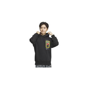 Adidas IS9524 Natgeo Gfx Hdy Siyah Günlük Erkek Sweatshirt