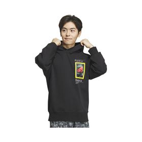 Adidas IS9524 Natgeo Gfx Hdy Siyah Günlük Erkek Sweatshirt