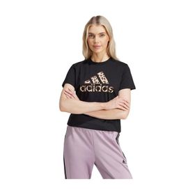 Adidas IT1425 W Animal GT Siyah Kadın T-shirt