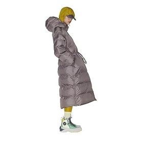 Adidas IT5737 Asmc Long Puffa Kahverengi Kadın Mont