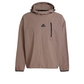 Adidas IV7424 Kahverengi M CE Q3 W OH HD Günlük Erkek Sweatshirt
