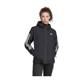 Adidas IV9263 Siyah W ESS 3S RR J Outdoor Kadın Ceket