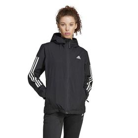 Adidas IV9263 Siyah W ESS 3S RR J Outdoor Kadın Ceket