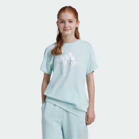 Adidas IV9433 Girls Glam Lifestyle Training Unisex Çocuk T-Shirt