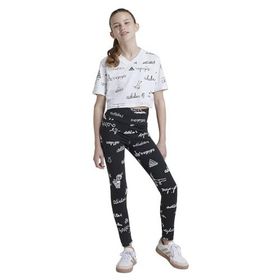Adidas IV9450 Siyah JG BLUV TIG Günlük Çocuk Tayt