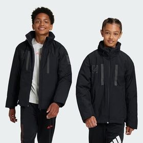 Adidas IV9650 Siyah J Star Wars MyShelter Parka Çocuk Günlük Mont