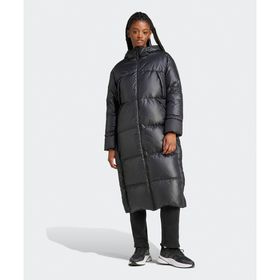 Adidas IV9770-001 Big Baffle Down Coat Siyah Kadın Mont