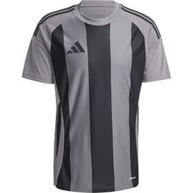 Adidas IW2145 Striped 24 JSY Gri Erkek Futbol Forması