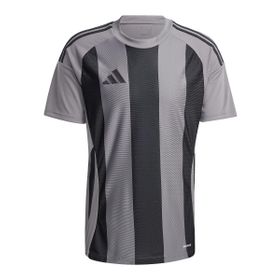 Adidas IW2145 Striped 24 JSY Gri Erkek Futbol Forması